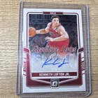 Panini Donruss Optic Signature Series #SS-KFJ Kenneth Lofton Jr Bulls Auto