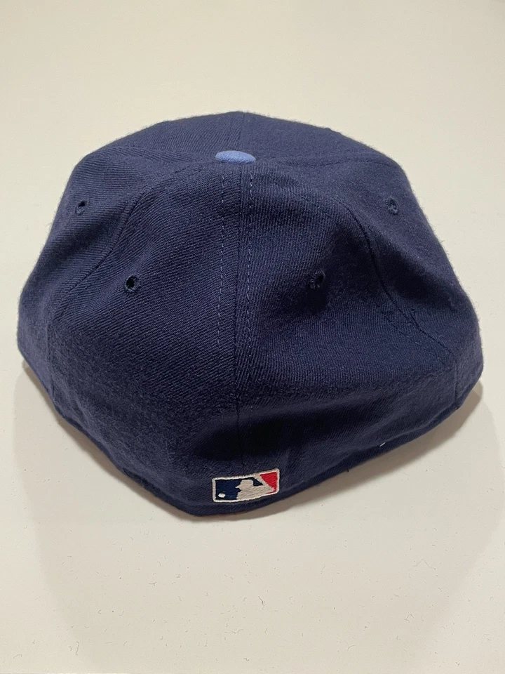 Vintage New Era Anaheim Angels Fitted Cap Hat 7 1/8 5950 Diamond Collection - Image 4 of 4