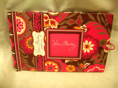 Vera Bradley Pocket Books CARNABY  4'' X 6'' Holds 24 Photos -NEW