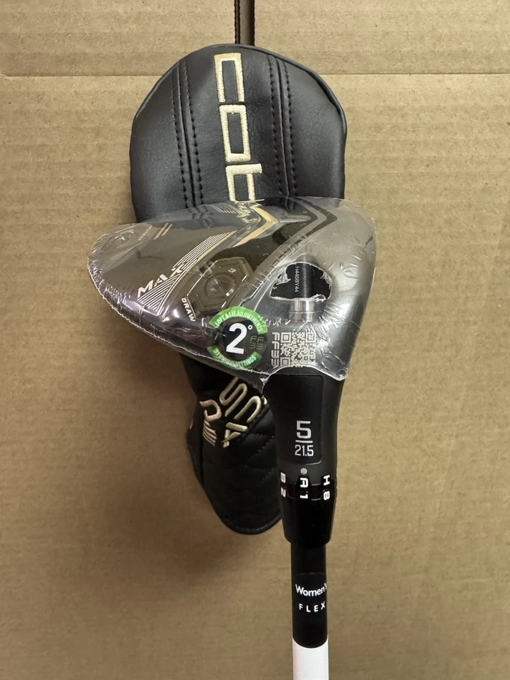 NUEVO Cobra DS ADAPT MAX 5 Madera 21.5° - Helio 40 Gramos F1 DAMAS Flex Mano Derecha Foto 2 de 4