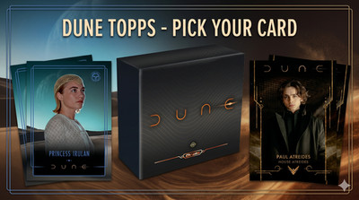 Dune Topps Chrome 2024 1-90, AOD, Spice - Pick Your Singles