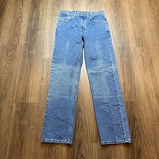 VINTAGE Levi’s 505 Straight Leg Blue Jeans Made In USA Men’s 32x32 *SEE FADE