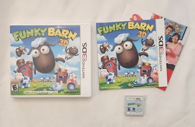 Funky Barn 3D (Nintendo 3DS, 2012) Tested/Works