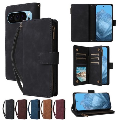 Leder Wallet HandyHülle Phone Case Etui Für Google Pixel 10a 9a 10 9 Pro XL 8a 7