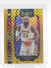 LEBRON JAMES 2023-24 SELECT UNSTOPPABLE GOLD CHECKERBOARD PRIZM /10 SSP Q7365