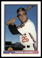 1991 Bowman Brook Jacoby Cleveland Indians #59