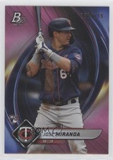 2022 Bowman Platinum Pink /199 Jose Miranda #58 0w4i