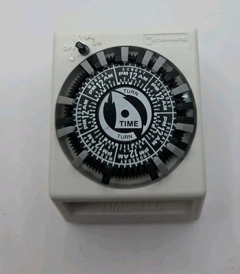 Time-all Intermatic 7 Day Programmable Timer Tested And Works (L3)
