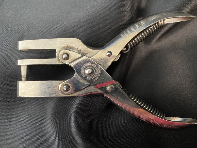 Vintage Sargent & Co Leather Punch, Made In The U.S.A. New Haven Conn