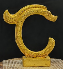 Dragon C Antique Bronze Sculpture Luck Chinese Crafts