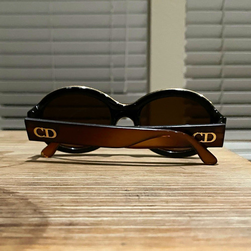 Christian Dior Rondior 13X Women's Oval Sunglasses Brown 52-20 135mm Logo