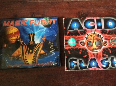 Techno [3 CD]  Acid Flash Vol.6 + Magic Flight - The Sonic Sound Of Euromedia