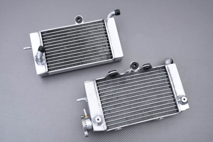 Radiateur eau de course Honda Africa Twin 750 XRV 1990-1992 anti surchauffe