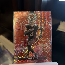 2024 Panini Mosaic - Kyle Pitts #11 Camo Pink Mosaic Prizm