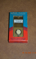 Vintage 1950's NUTONE "Push-Lite" Doorbell PB-8L with Personalized Nameplate NIB