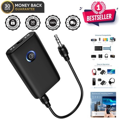Upgrade Your Audio: Bluetooth 5.3 Aux Adapter for Car, Laptop, TV, and Speakers