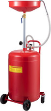 VEVOR 20 Gallon Waste Oil Drain Tank Air Operated Portable Oil Drainer