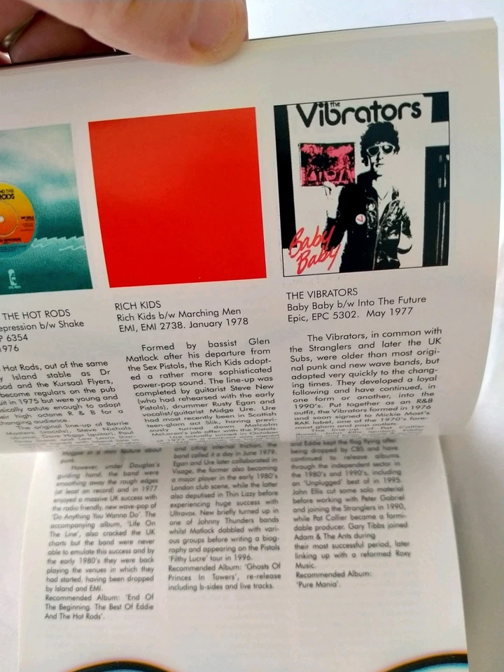 1234 Punk New Wave 1976-1979 5CD Box Set (1999) Brilliant Compilation VG Condi Foto 4 de 4