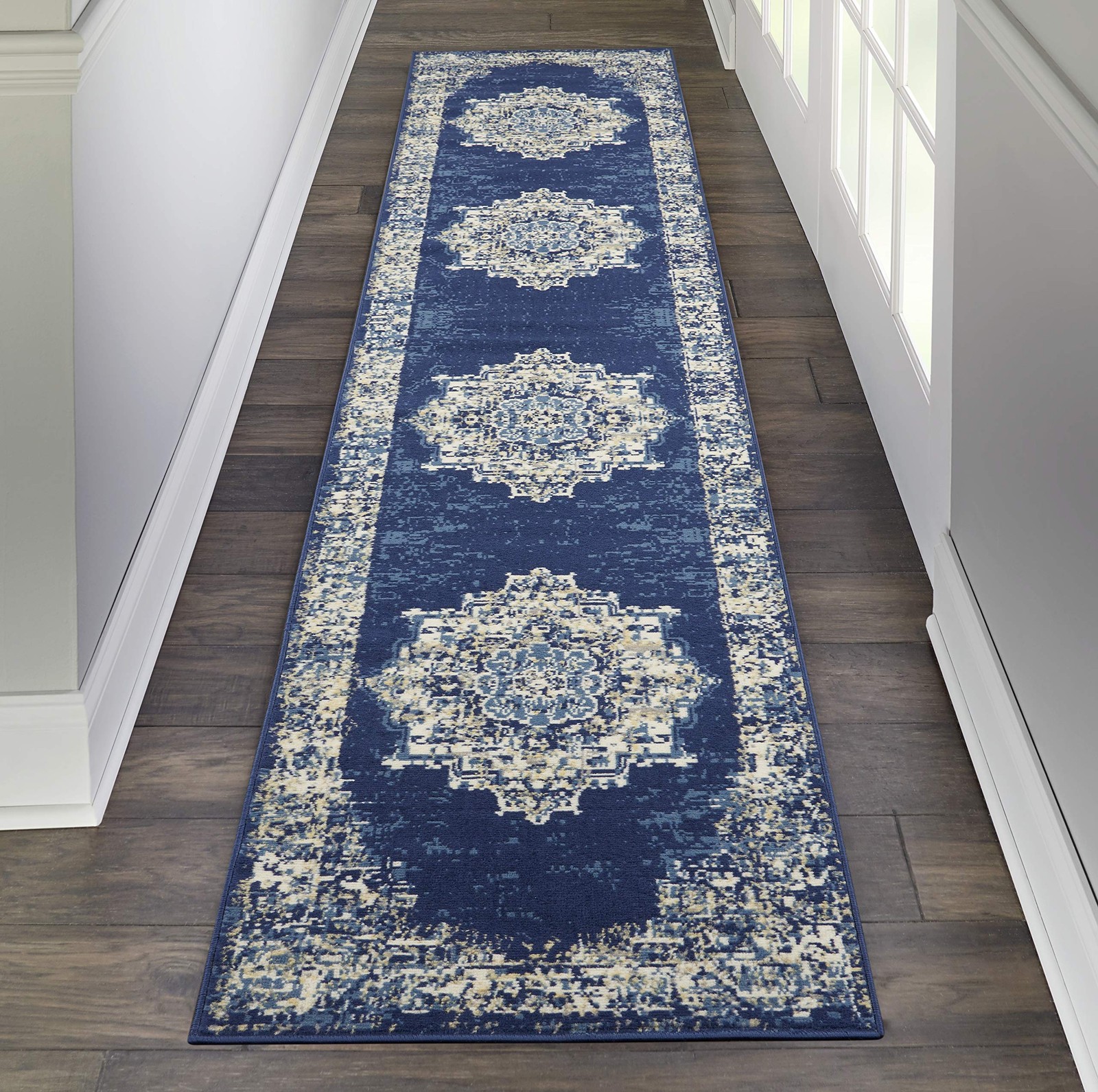 Home Grafix Navy Blue 2'3