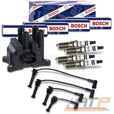 ZÜNDSPULE + BOSCH ZÜNDKABELSATZ + ZÜNDKERZ...