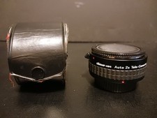 Albinar-ADG Auto 2X Tele Converter N/AI with Caps And Case 847 Great Shape 