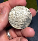 (#102088) Peace Dollar:  1924 S.  unc details, but good luster  (see video!) — photo 1