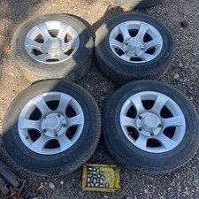 Suzuki Jimney 5 Stud Set Of 4 Alloy Wheels 4x4 Excel 15 X 7 -6 Spoke Type +Tyres