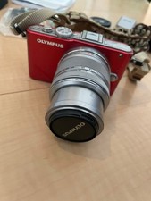 OLYMPUS pen lite E PL3 Camera Red