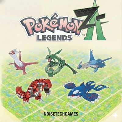 Pokemon Legends ZA ✨✨ Z-A 6IV Hoenn Legendary Pokemon Trade Pack