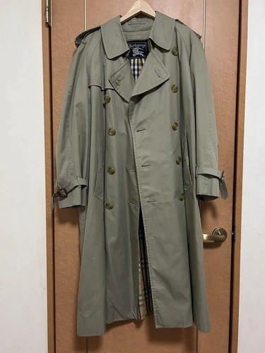 Burberrys Trench Cappotto Beige Uomo #EC AGA