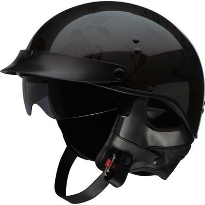 Z1R Vagrant NC Rose Helmets XL Black #0103-1454