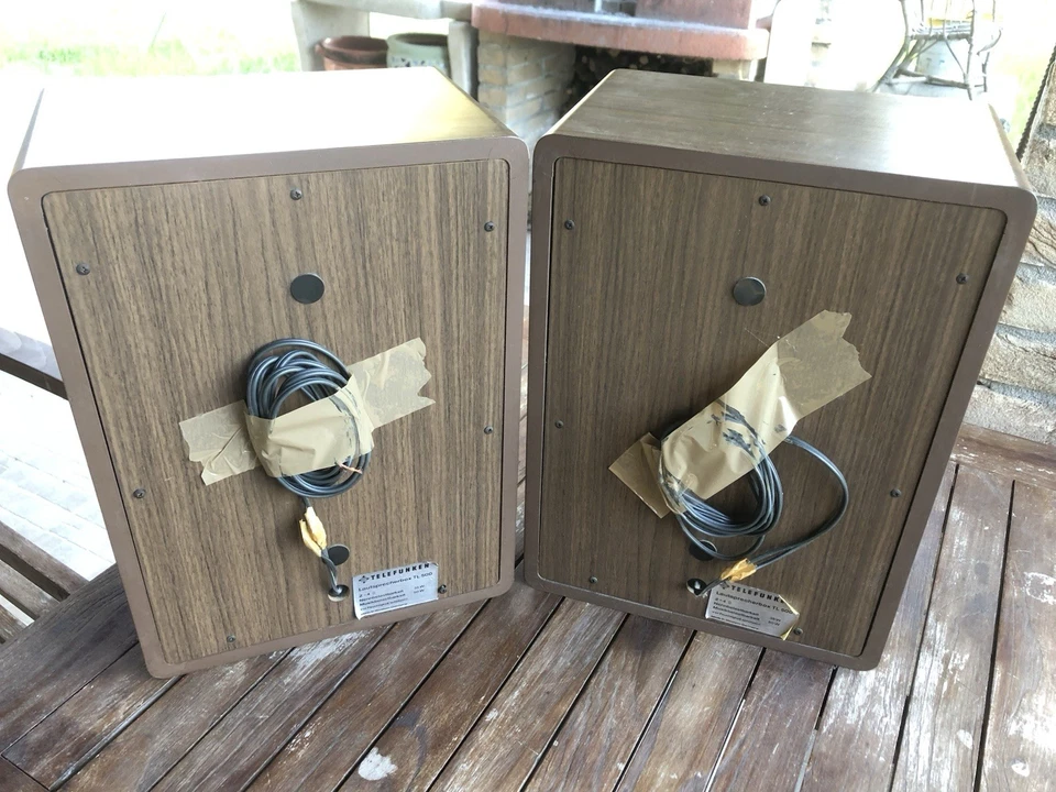 TELEFUNKEN TL-500 DIFFUSORI CASSE 2 VIE, WATT 50 RMS, 4-OHM MADE GERMANY - Immagine 3 di 4