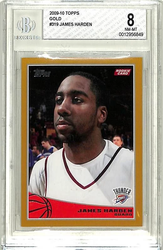 James Harden Basketball Rookie Sports Trading Cards & Accessories