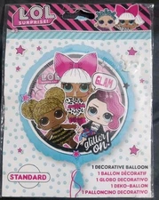 L.O.L SURPRISE! GLAM! GLITTER ON! Standard Decorative Balloon