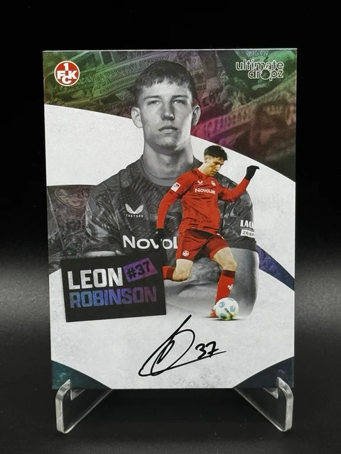 Leon Robinson OnCard Auto zu /14 Ultimate Dropz FCK Devils Legacy Box 2025
