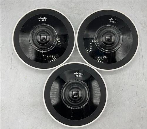 Cisco Meraki MV32-HW Indoor 360° Fisheye Smart Camera Used Lot of 3