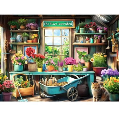 300 Piece Puzzles for Adults, Plant 300 Pieces 20.5 x 15 inches 