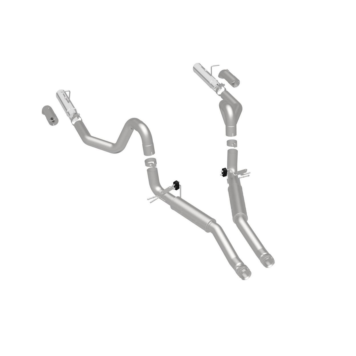 Ford GT 1993 Exhaust system
