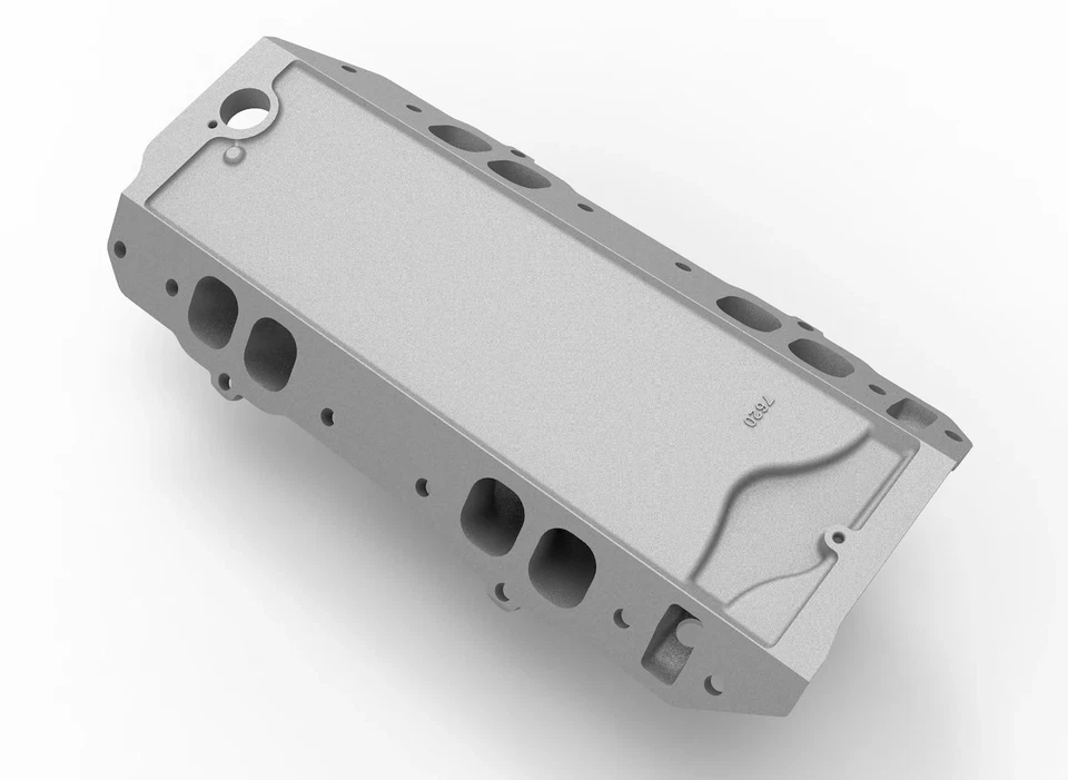 Colector de admisión Weiand 7620 Track Warrior Big Block Chevy 396-502ci puerto ovalado Foto 4 de 4