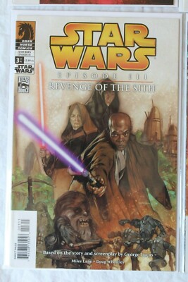 Star Wars Episode III Revenge Of The Sith Complete Set 1 -4 Dark