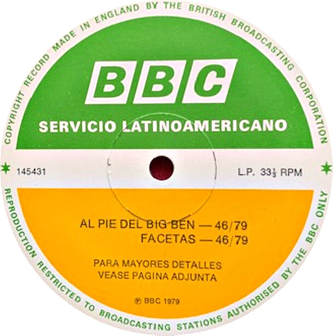 BBC LATIN AMERICA - BIG BEN - BOB MARLEY / ROLLING STONES / TUBES / SKIDS- 46/79