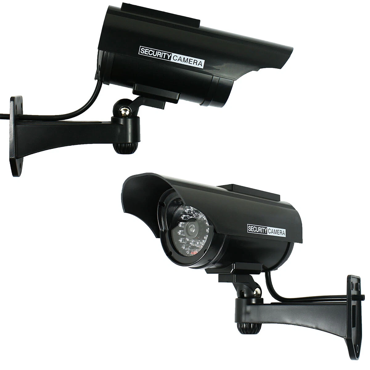 Elro Überwachungskamera Attrappe CDD15F-2 (Innenbereich, Set, 2-tlg., 2x CDD15F, Indoor Dummy-Dome-Kamera 2