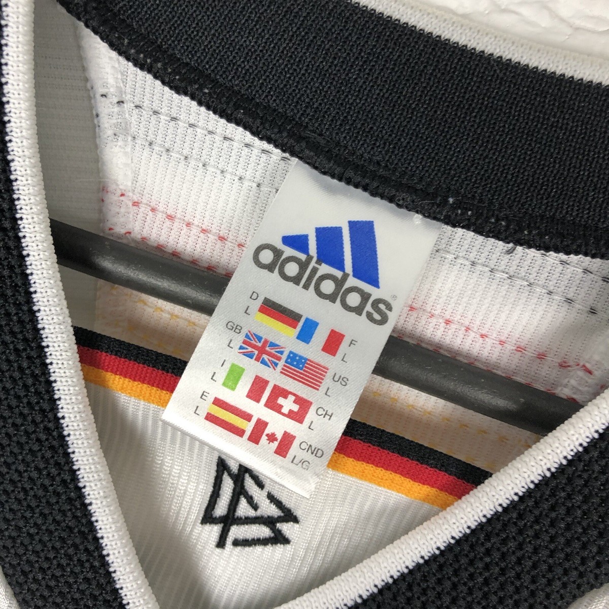 18 Klinsmann Germany national team 1998 2000 Home jersey