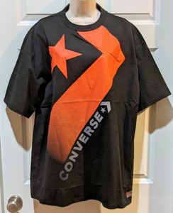 mens black converse t shirt