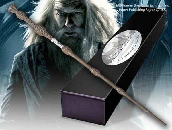 Harry Potter GestäNgebremse Magische - Magic Wand Dumbledore Noble Collections-image