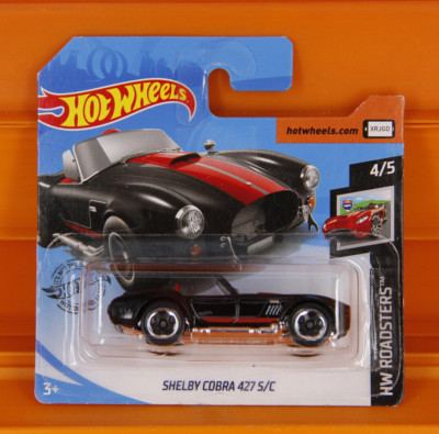 Hot Wheels - 2020 - SHELBY COBRA 427 S/C (Schwarz) - HW Roadsters 4/5 - 191/250