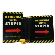 Drinking With Stupid Card Game - Adult Fun Party Game