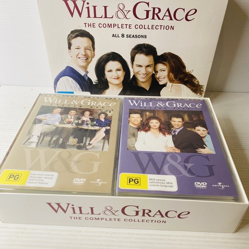 Will & And Grace The Complete Series Season 1 2 3 4 5 6 7 8 Collection Boxset - Picture 3 of 6