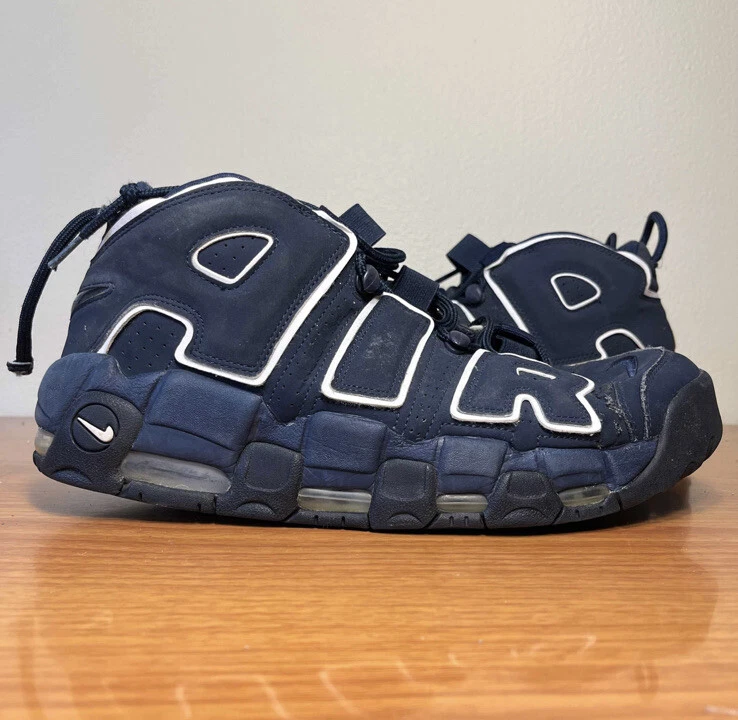 Nike Air More Uptempo Navy Blue Size 12 Sneakers 921948-400 | eBay