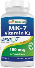 Best Naturals MK-7 100 mcg 120 Vcaps